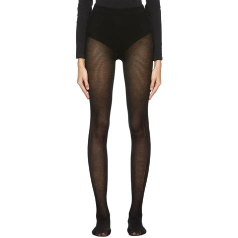 gucci black tights fake|Gucci distressed tights.